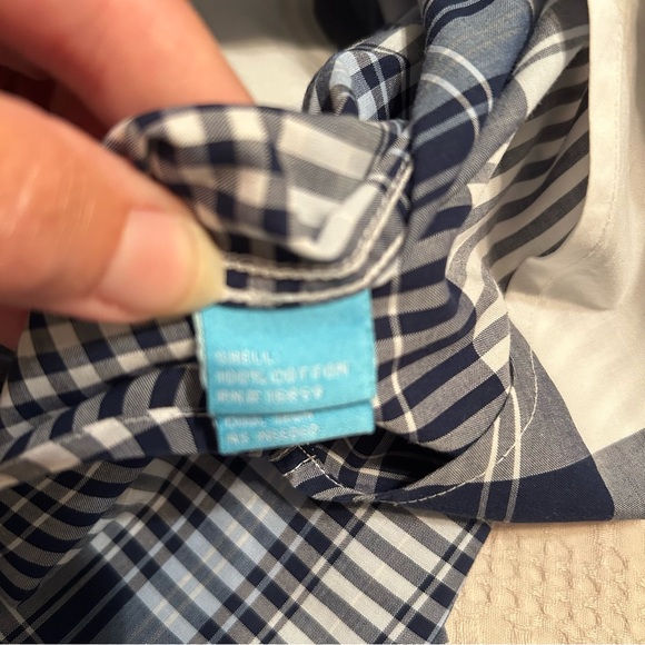 J. McLaughlin PerformanceWear Sz M Business Casual Office 100%‎ Cotton Preppy - Picture 4 of 6